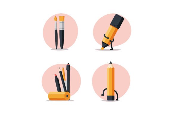 Art Supplies with Brushes Pencils and Ma Graphics Review