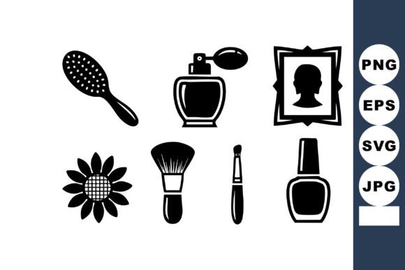 Beauty Accessories Vector Set Review