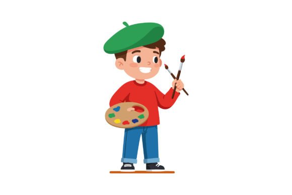 Boy Holding Paint Brushes and Colorful P: A Designer's Real-World Review