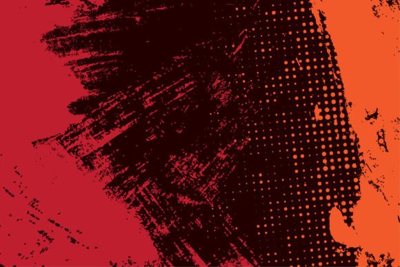 Brush Horizontal Background Halftone: A Practical Review for Graphics and Backgrounds