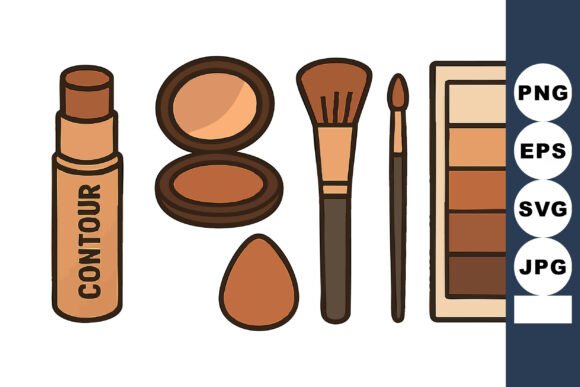 Contour Makeup Cosmetics Kit with Brush Review