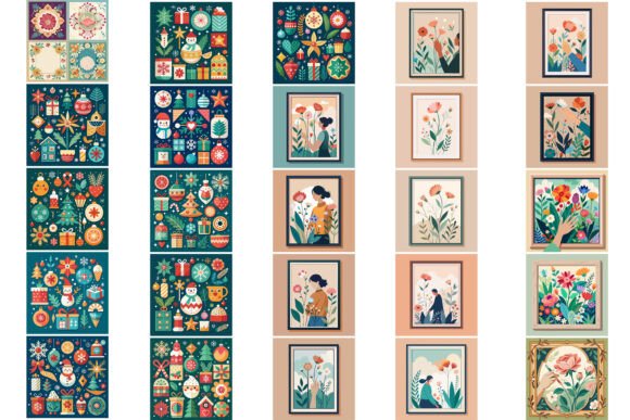 Greetings Cards: Premium Graphics for Invitations