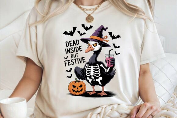 Grumpy Goose Halloween Shirt PNG Graphics for T-Shirt Designs