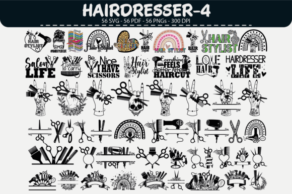 Hairdresser Vector Clipart – 56 Designs Review