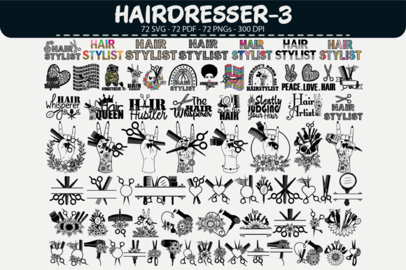 Hairdresser Vector Clipart – 72 Designs Review