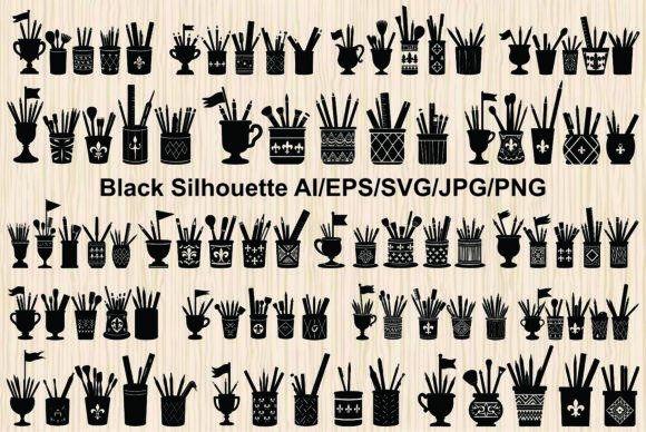 Silhouette Art Supplies: Premium Graphics for Illustrations